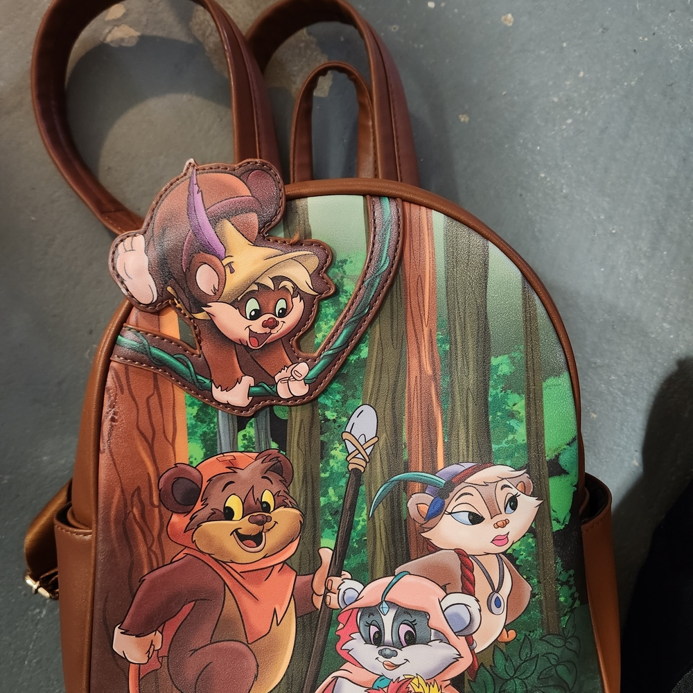 Danielle Nicole Brown Backpack with Ewoks